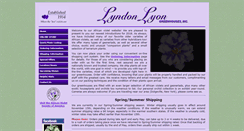 Desktop Screenshot of lyndonlyon.com